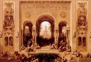 NEUREUTHER, Eugen The Arts Flourishing in Munich oil painting